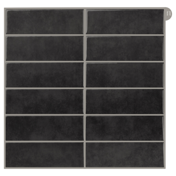 Persian Parallels - Charcoal Black