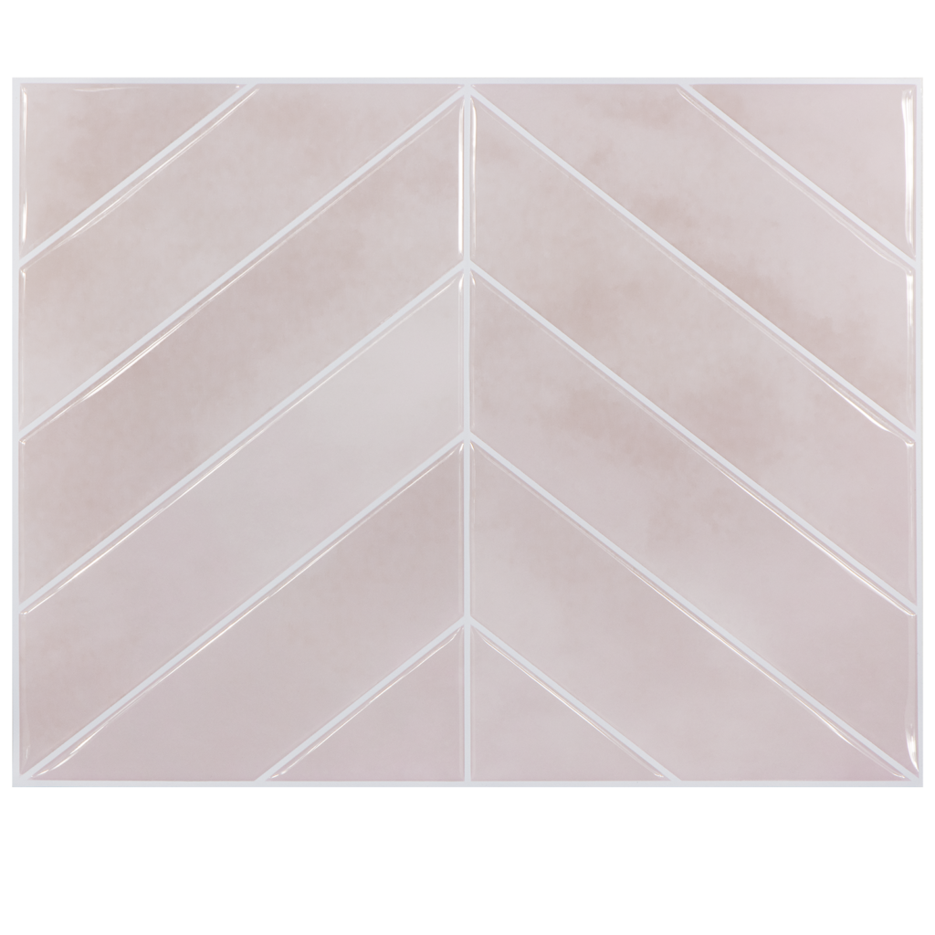 Ottoman Chevron - Dusty Pink